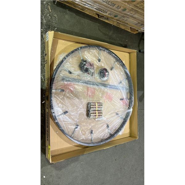 CLASSIC BRASS & BRASS DUST 12 LIGHT CHANDELIER 10552BK-BD *IN BOX*