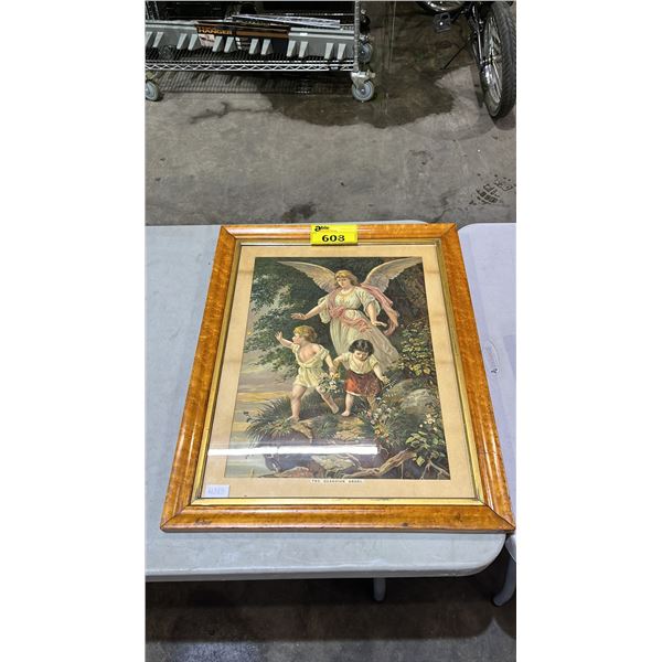 FRAMED "THE GUARDIAN ANGEL" PRINT