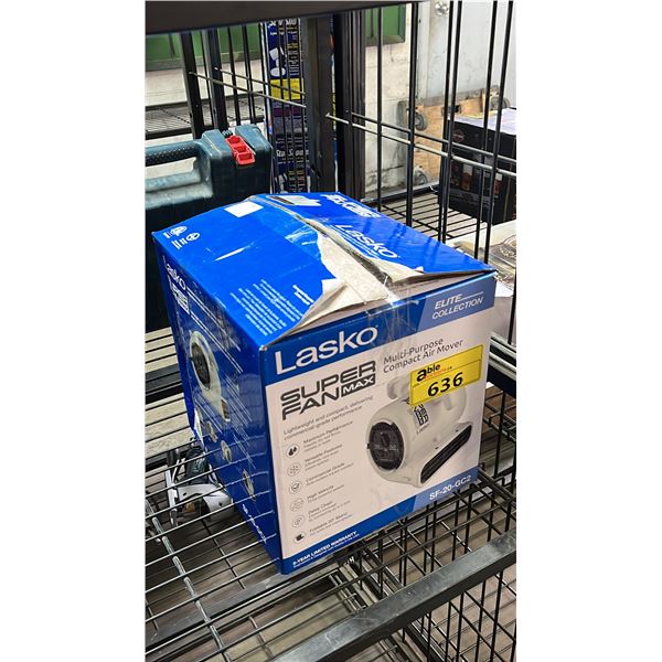 LASKO MULTI PURPOSE COMPACT AIR MOVER *WORKING CONDITION UNKNOWN*