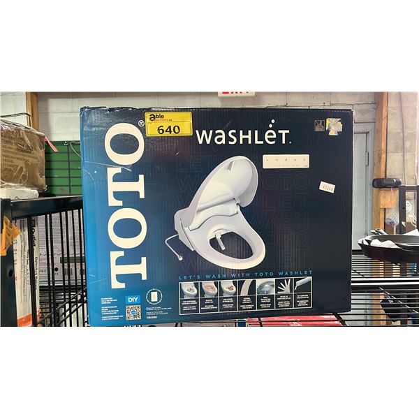 WASHLET BIDET *WORKING CONDITION UNKNOWN*