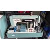Image 2 : MASON SEWING MACHINE WITH PEDAL & CASE
