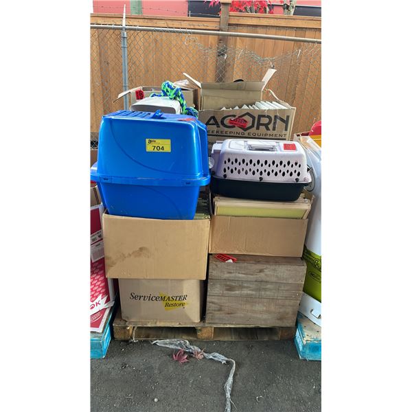 PALLET OF ASSORTED PET SUPPLY PRODUCTS *MUST TAKE ALL ON PALLET*