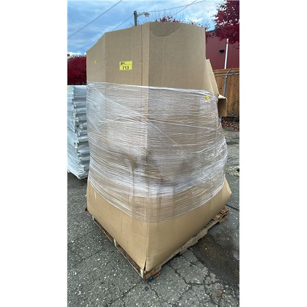 LARGE PALLET OF ULINE RACKING ORGANIZERS *MUST TAKE ALL ON PALLET*