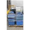 Image 2 : LARGE PALLET OF ASSORTED BINS WITH LIDS