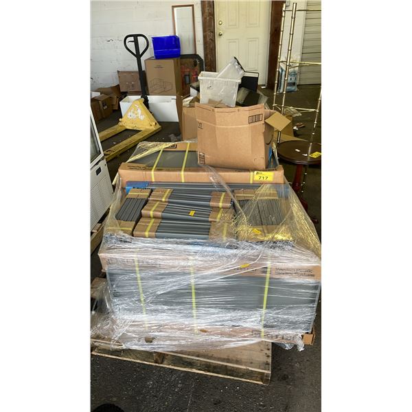 PALLET OF HEAVY DUTY SHELVING *MUST TAKE ALL ON PALLET*