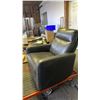 Image 2 : BROWN LEATHER RECLINER *NO POWER CORD/WORKING CONDITION UNKNOWN*