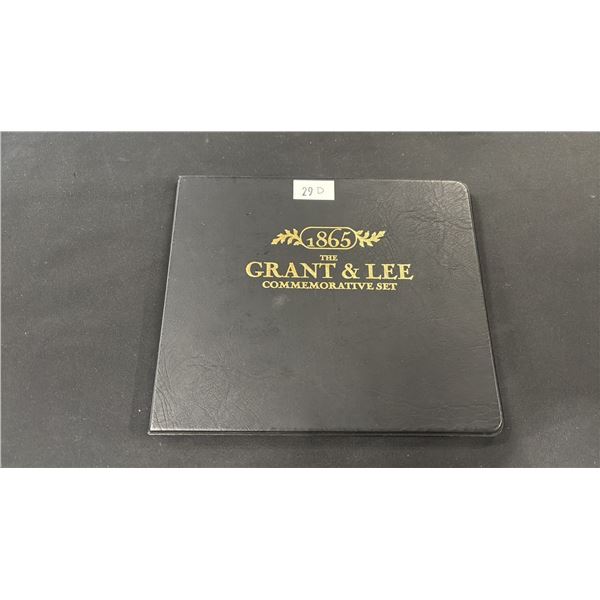 1865 THE GRANT & LEE COMMEMORATIVE SET
