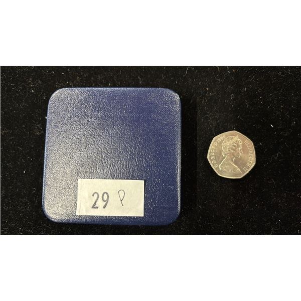 1992 1993 50 PENCE COIN *MINT UNCIRCULATED* & 1980 50 PENCE COIN