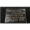 Image 3 : 1971 THE DECIMAL COINAGE OF GREAT BRITAIN AND NORTHERN IRELAND *MINT UNCIRCULATED*