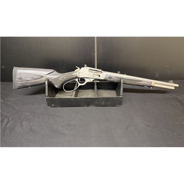 MARLIN 336 30-30 LEVER ACTION "TRAPPER" EDITION RIFLE - S/N: RM0098557; STAINLESS