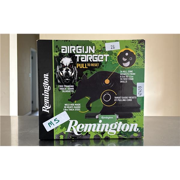 REMINGTON AIRGUN TARGET - WILD HOG - *NEW IN BOX*