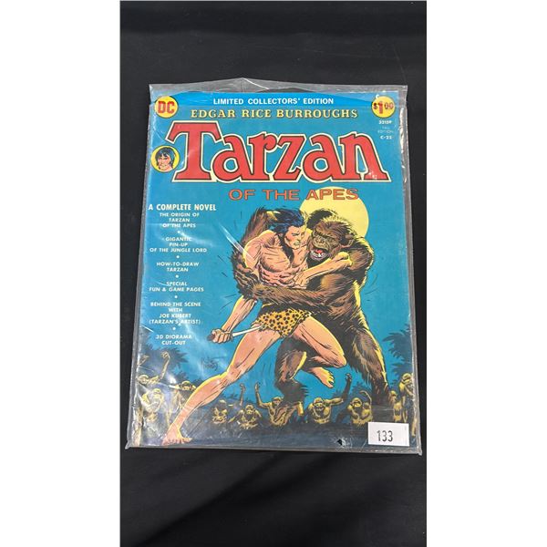 DC TARZAN OF THE APES #C-22 LIMITED COLLECTORS' EDITION JUMBO COMIC BOOK