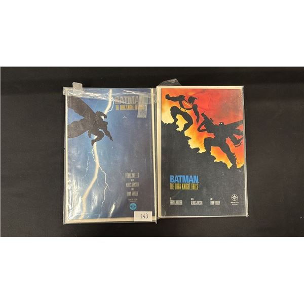 (4) DC BATMAN THE DARK KNIGHT COMIC BOOKS #1-4