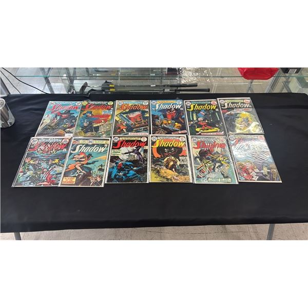 (12) DC THE SHADOW COMIC BOOKS #1-12