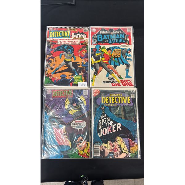 (8) ASSORTED DC DETECTIVE COMICS BATMAN COMIC BOOKS #354, 357, 376, 381, 385, 437, 476 & 477