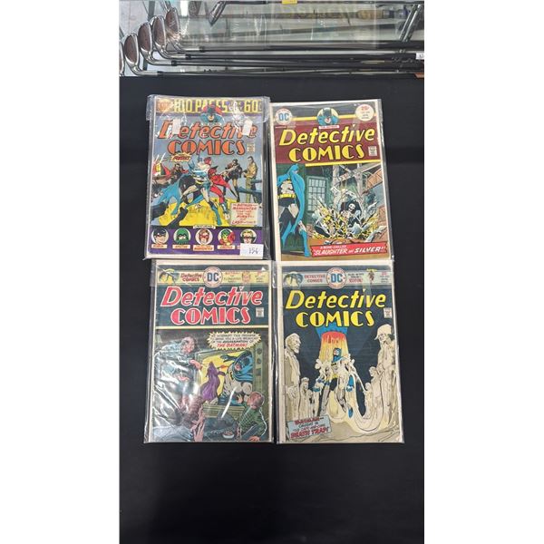 (8) ASSORTED DC DETECTIVE COMICS BATMAN COMIC BOOKS #443, 445-447, 450-453 & 455