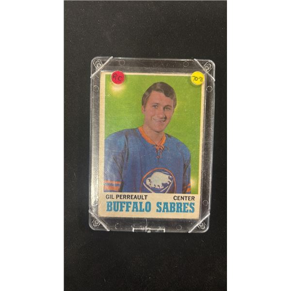 1970-71 O-PEE-CHEE #131 GIL PERREAULT HOCKEY CARD