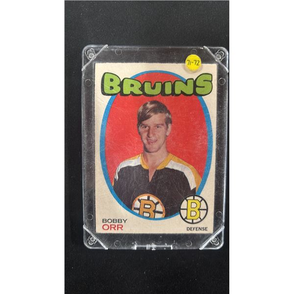 1971-72 O-PEE-CHEE #100 BOBBY ORR HOCKEY CARD