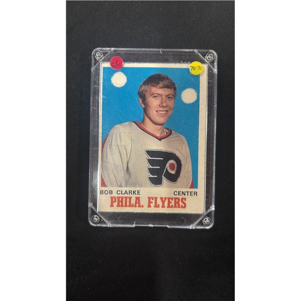 1970-71 O-PEE-CHEE #195 BOB CLARKE HOCKEY CARD