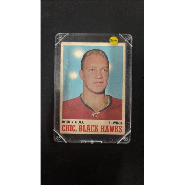 1970-71 O-PEE-CHEE #15 BOBBY HULL HOCKEY CARD