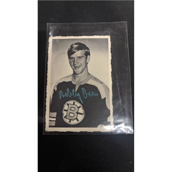 1970-71 O-PEE-CHEE DECKLE EDGE #4 BOBBY ORR HOCKEY CARD