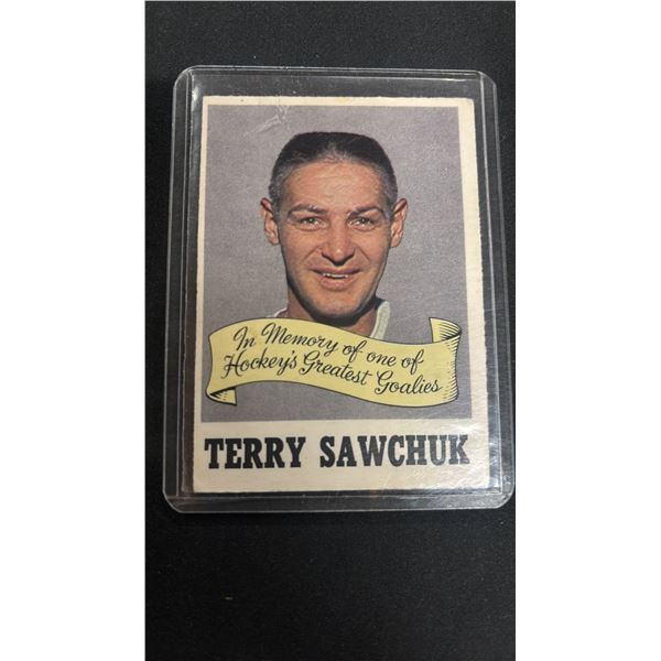1970-71 O-PEE-CHEE #231 TERRY SAWCHUK HOCKEY CARD