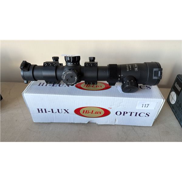 HI-LUX OPTICS CMR1424 1-4X24 RIFLE SCOPE