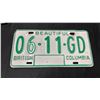 Image 2 : 4 SETS OF VINTAGE BRITISH COLUMBIA LICENSE PLATES