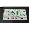 Image 3 : 4 SETS OF VINTAGE BRITISH COLUMBIA LICENSE PLATES