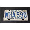 Image 8 : 4 SETS OF VINTAGE BRITISH COLUMBIA LICENSE PLATES
