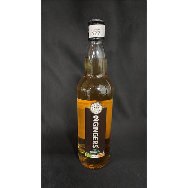 1 - 750ML BOTTLE OF 2 GINGERS IRISH WHISKEY