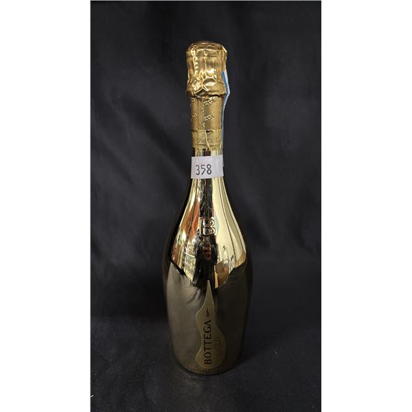 1 - 750ML BOTTLE OF BOTTEGA GOLD PROSECCO