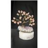 Image 2 : 6" X 5" ROSE QUARTZ TREE