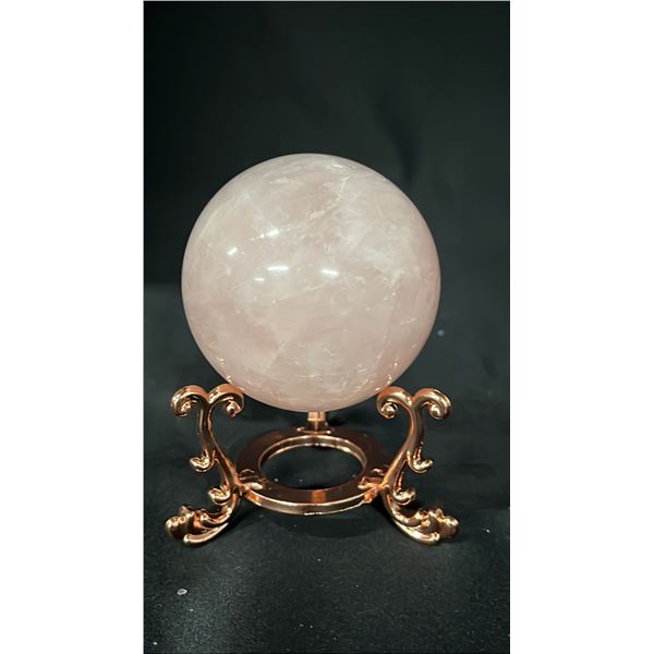 58MM ROSE QUARTZ SPHERE