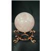 Image 1 : 58MM ROSE QUARTZ SPHERE