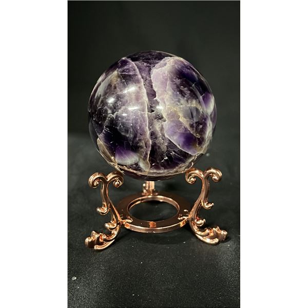 60MM AMETHYST SPHERE