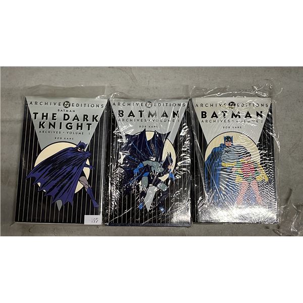 DC ARCHIVE EDITIONS BATMAN THE DARK KNIGHT ARCHIVES VOLUME 1 & BATMAN ARCHIVES VOLUME 1