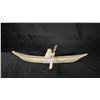 Image 1 : HAND CARVED INUIT BONE SCULPTURE