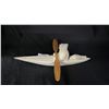 Image 1 : HAND CARVED INUIT BONE SCULPTURE