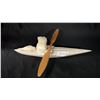 Image 2 : HAND CARVED INUIT BONE SCULPTURE
