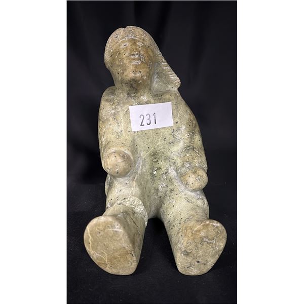 INUIT SOAPSTONE CARVING