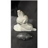Image 4 : (5) INUIT SOAPSTONE CARVINGS