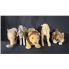 Image 1 : (5) ASSORTED STEIFF STUFFED ANIMALS