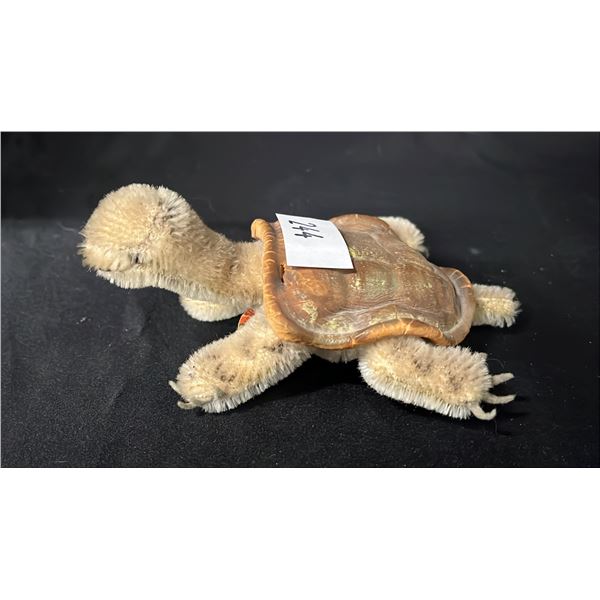 STEIFF STUFFED TURTLE "SLO"