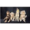 Image 1 : (4) ASSORTED STEIF STUFFED ANIMALS