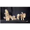 Image 1 : (4) ASSORTED STEIF STUFFED ANIMALS