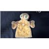 Image 2 : (5) ASSORTED STEIFF STUFFED ANIMALS & OWL PUPPET