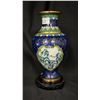 Image 1 : CLOISONNE VASE ON STAND