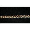 Image 2 : NEW 14K GOLD PLATED 10 MM ICED OUT CUBAN LINK BRACELET - ADJUSTABLE 6.5" - 7.5" LONG