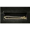 Image 1 : NEW 14K GOLD PLATED 10 MM ICED OUT CUBAN LINK NECKLACE - ADJUSTABLE 18" - 19" LONG